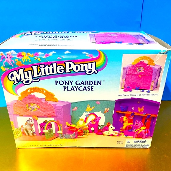 MY LITTLE PONY G2 VTG 1997 GARDEN PLAYCASE w/ACCESSORIES & IVY ORIGINAL B… - Picture 2 of 16